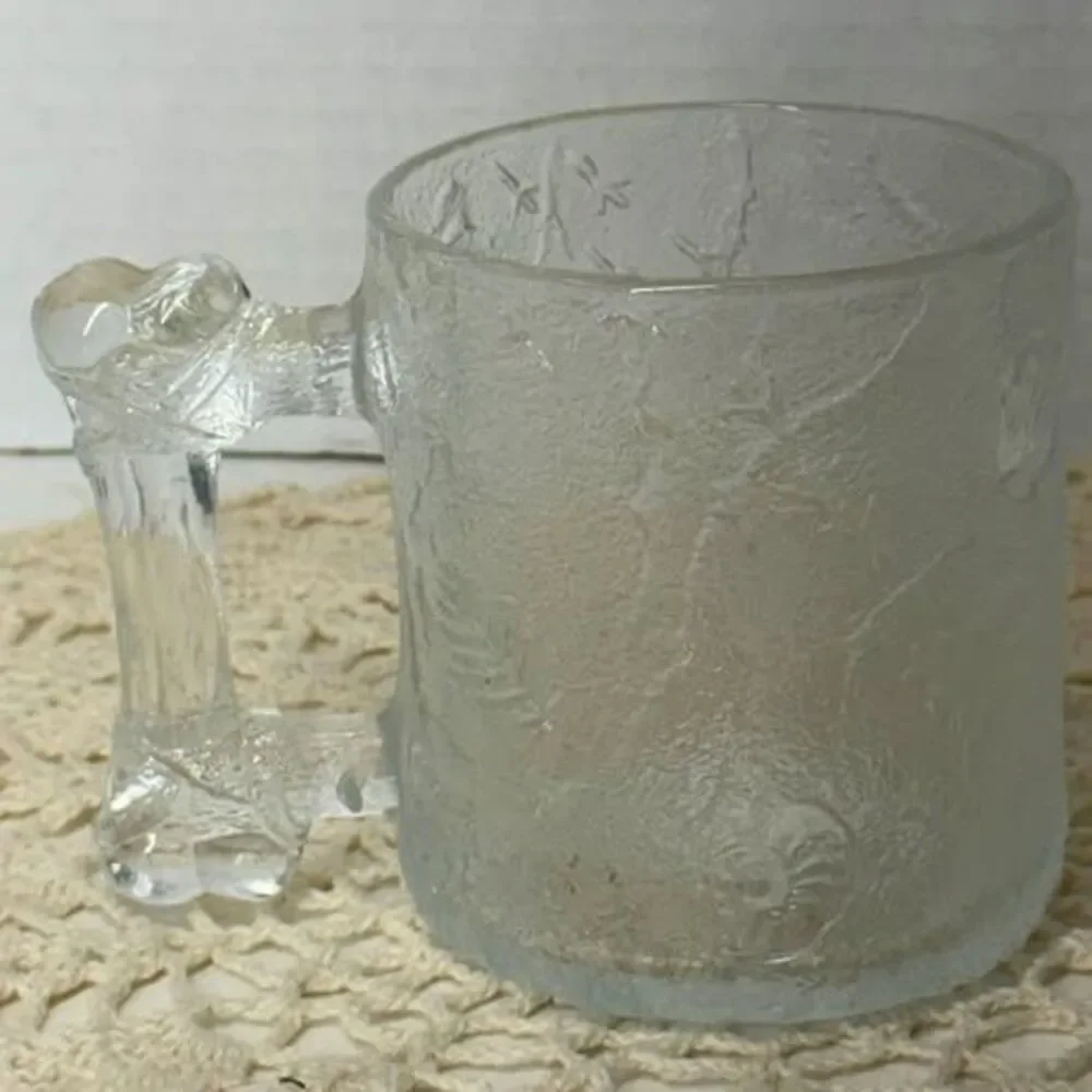 Vintage McDonald's The Flintstones Glass Mug
